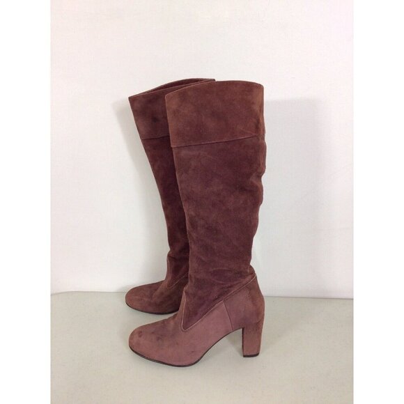 Armuse Tall Suede Boots Made in Italy Womens 7 - Picture 5 of 8